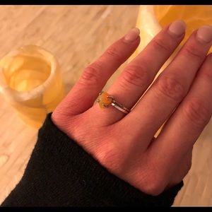 Sterling Silver Opal Ring October Birthstone